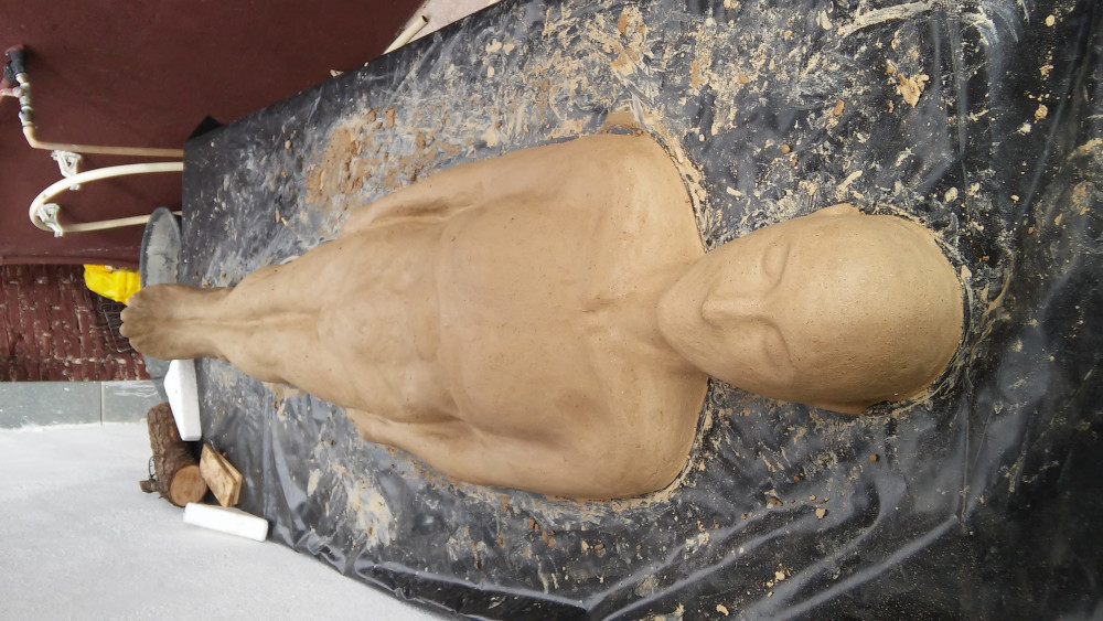 Hombre de barro proceso